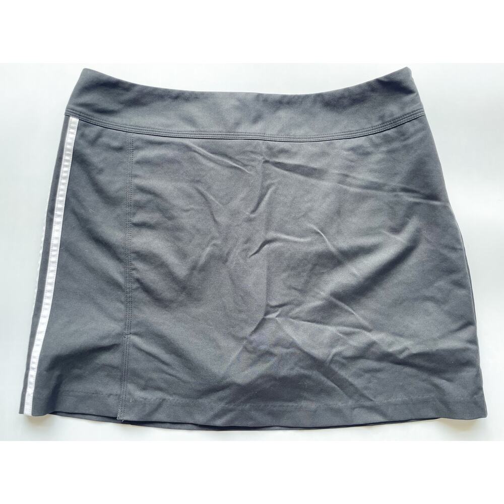 Adidas Black Three Stripe Climacool Golf Skort Size 8